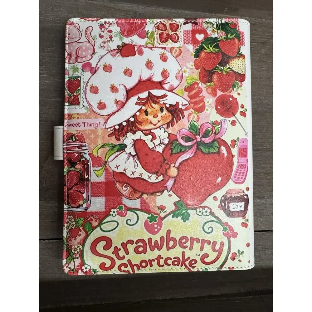 Strawberry Shortcake A5 Binder w/ Printed Stationery paper
